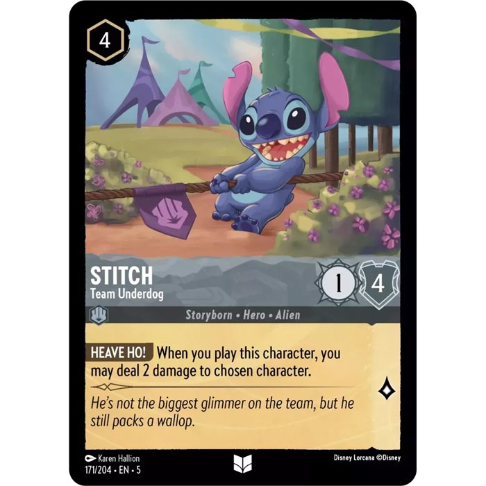 Stitch - Team Underdog (Uncommon)