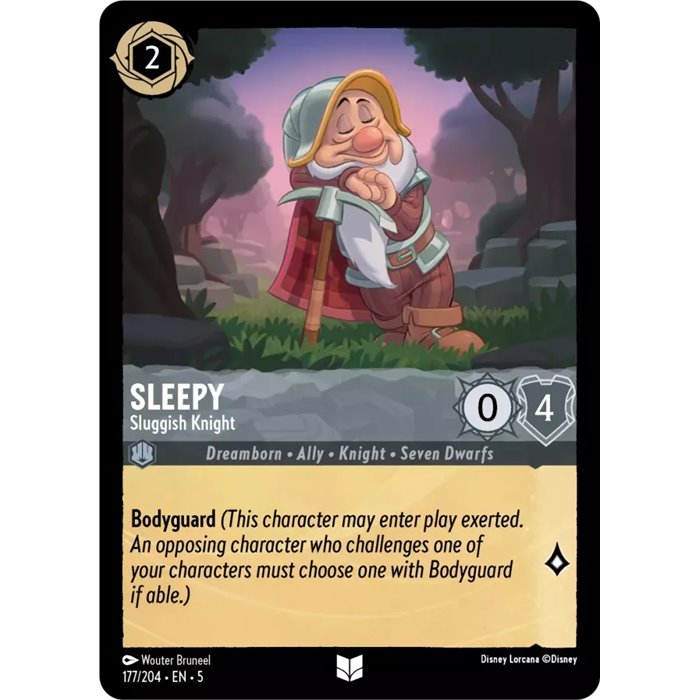 Sleepy - Sluggish Knight (Uncommon)