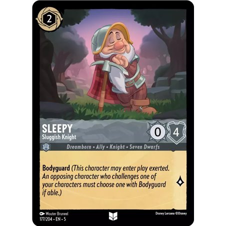 Sleepy - Sluggish Knight (Uncommon)