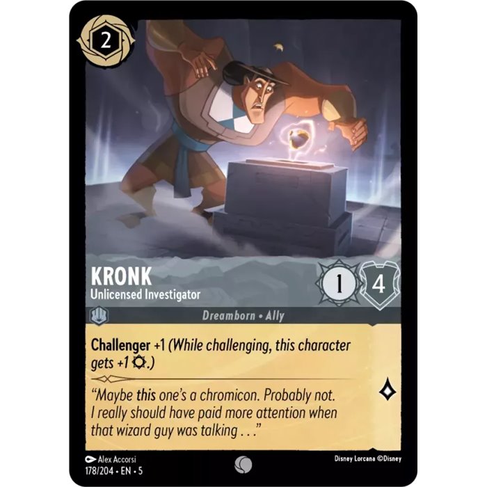 Kronk - Unlicensed Investigator (Common)