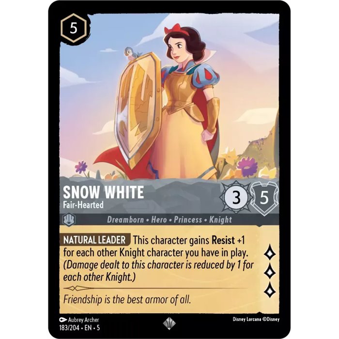 Snow White -Fair-Hearted (Super Rare)