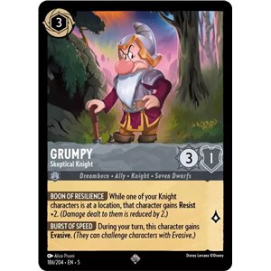 Grumpy - Skeptical Knight (Super Rare)