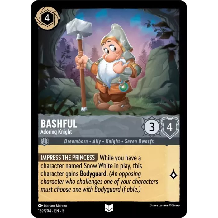 Bashful - Adoring Knight (Uncommon)