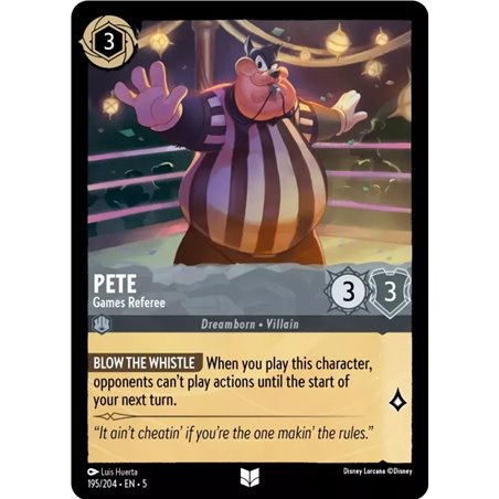 Pete - Games Referee (Uncommon)