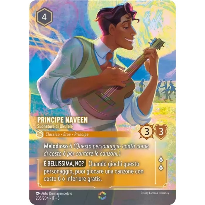 Prince Naveen - Ukelele Player (Enchanted)