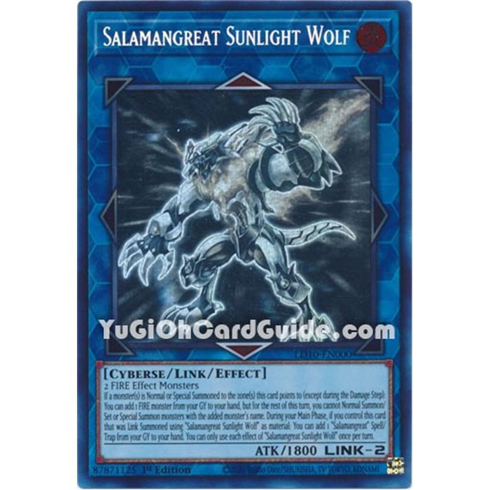 Salamangreat Sunlight Wolf (Ghost Rare)