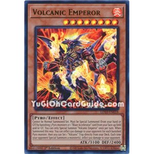 Volcanic Emperor (Ultra Rare)