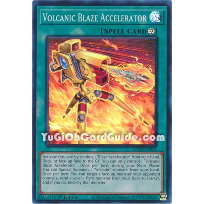 Volcanic Blaze Accelerator (Super Rare)