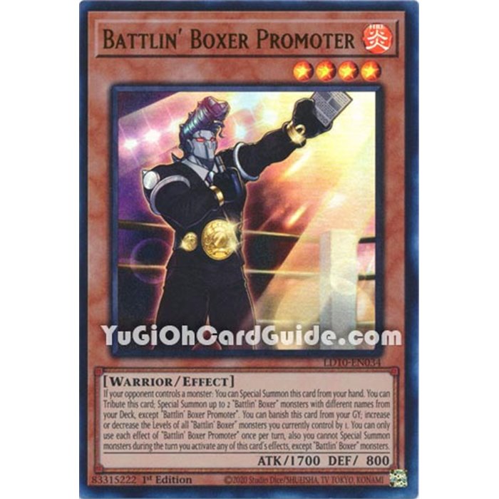 Battlin' Boxer Promoter (Ultra Rare)