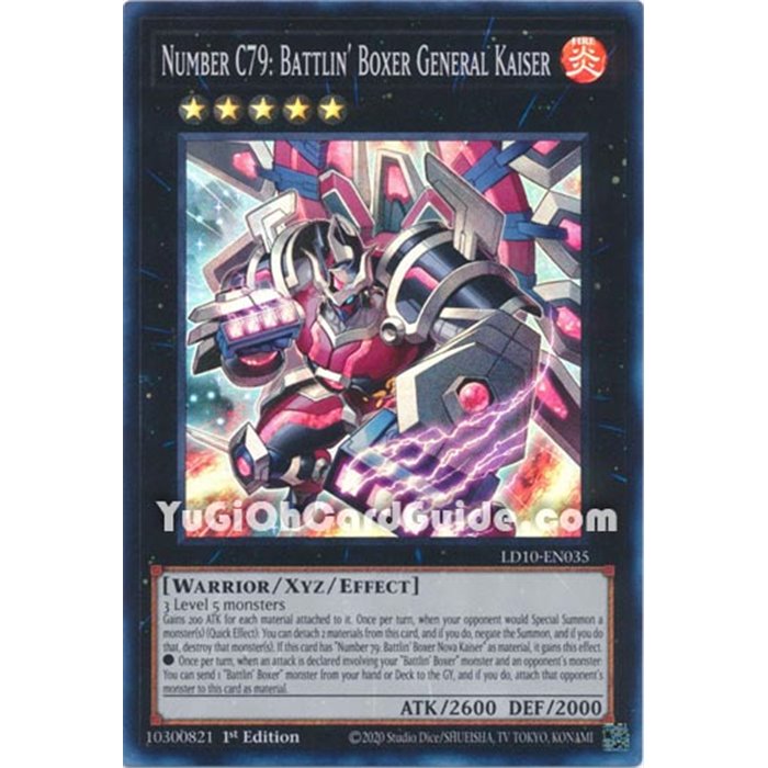 Number C79: Battlin' Boxer General Kaiser (Super Rare)