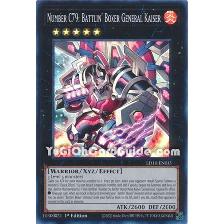 Number C79: Battlin' Boxer General Kaiser (Super Rare)