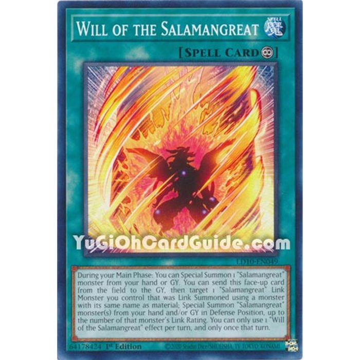 Will of the Salamangreat (Common)