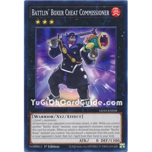 Battlin' Boxer Cheat Commissioner (Common)