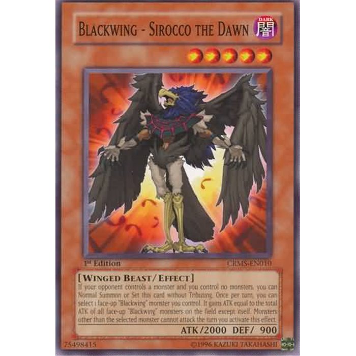 Blackwing - Sirocco the Dawn