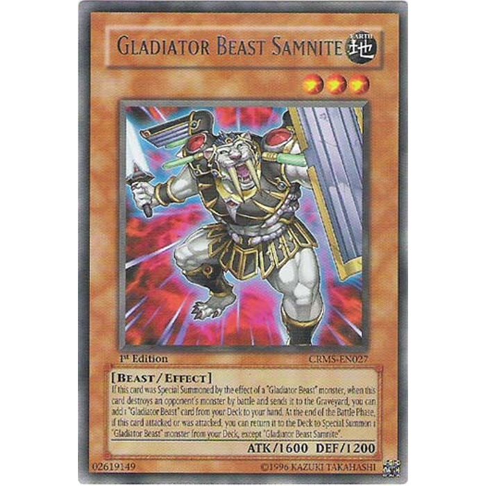 Gladiator Beast Samnite (Rare)