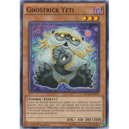 Ghostrick Yeti (Super Rare)