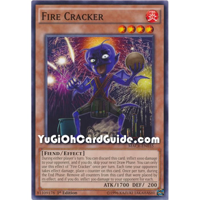 Fire Cracker (Super Rare)