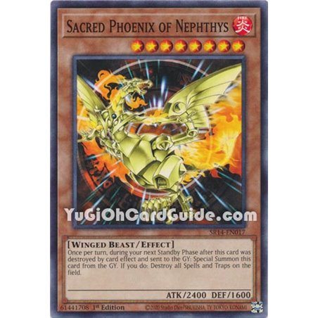 Sacred Phoenix of Nephthys (Super Rare)