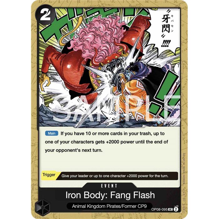 Iron Body Fang Flash (Uncommon)