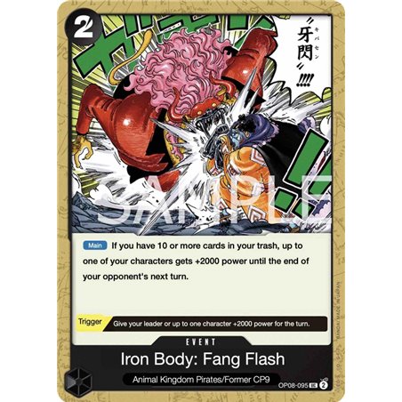 Iron Body Fang Flash (Uncommon)