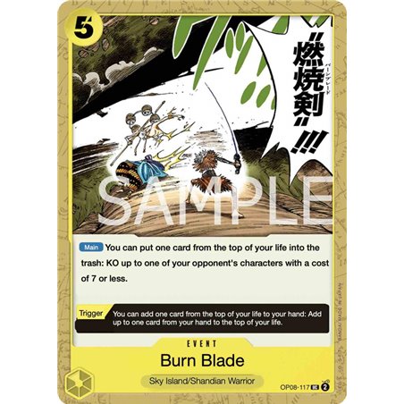 Burn Blade (Uncommon)