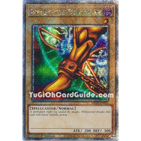 Right Leg of the Forbidden One (Quarter Century Secret Rare)