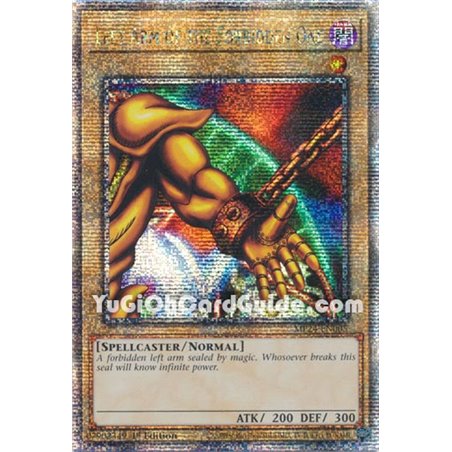 Left Arm of the Forbidden One (Quarter Century Secret Rare)