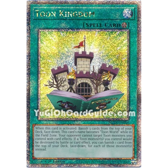 Toon Kingdom (Quarter Century Secret Rare)