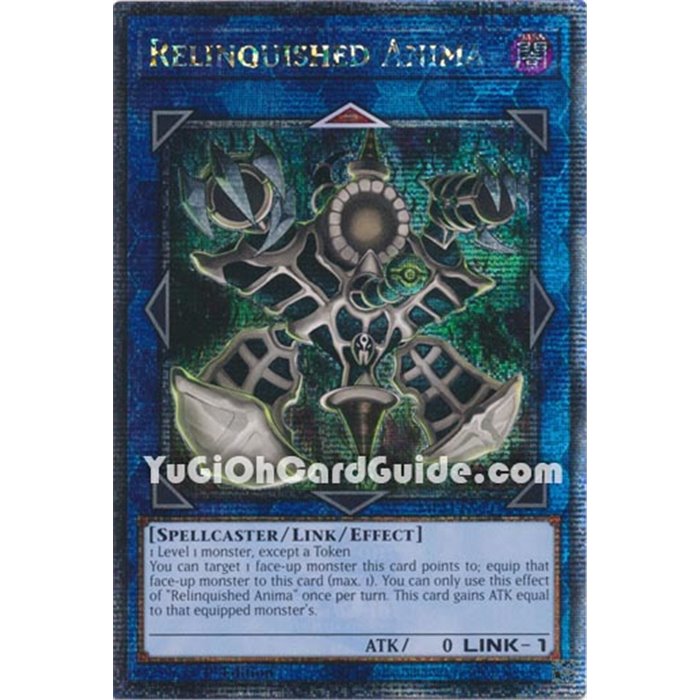 Relinquished Anima (Quarter Century Secret Rare)