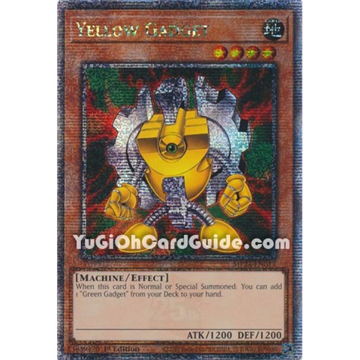 Yellow Gadget (Quarter Century Secret Rare)