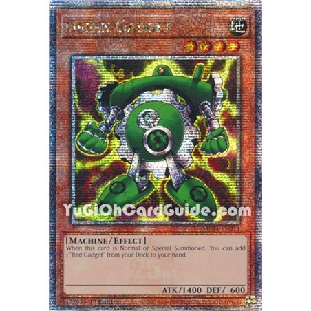 Green Gadget (Quarter Century Secret Rare)