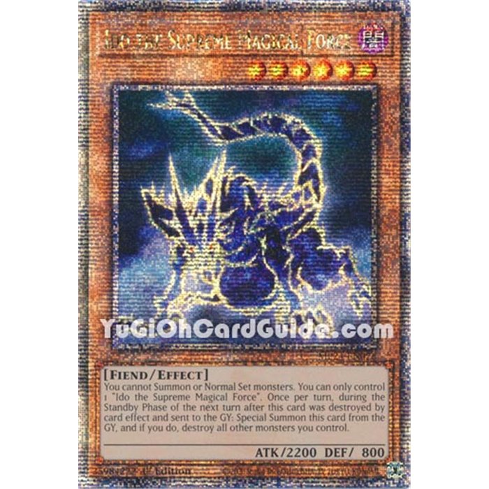 Ido the Supreme Magical Force (Quarter Century Secret Rare)