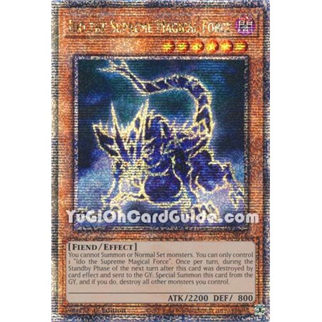 Ido the Supreme Magical Force (Quarter Century Secret Rare)