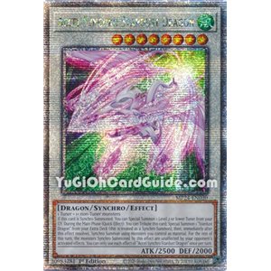 Accel Synchro Stardust Dragon (Quarter Century Secret Rare)