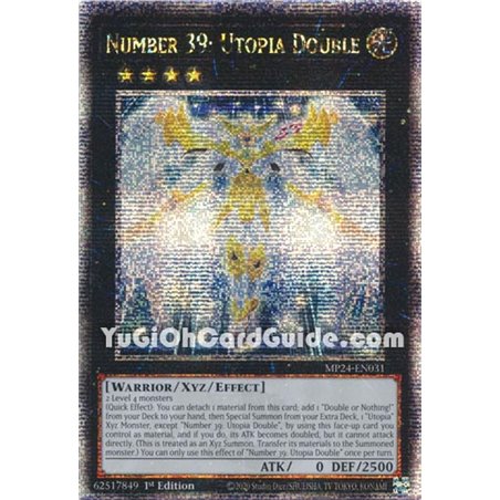 Number 39: Utopia Double (Quarter Century Secret Rare)