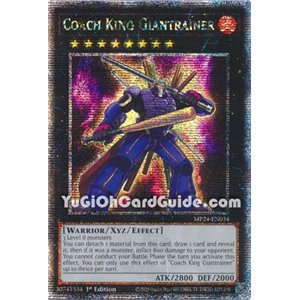 Coach King Giantrainer (Quarter Century Secret Rare)