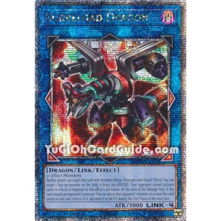 Borreload Dragon (Alternate Art) (Quarter Century Secret Rare)