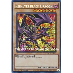 Red-Eyes Black Dragon (Alternate Art) (Prismatic Secret Rare)