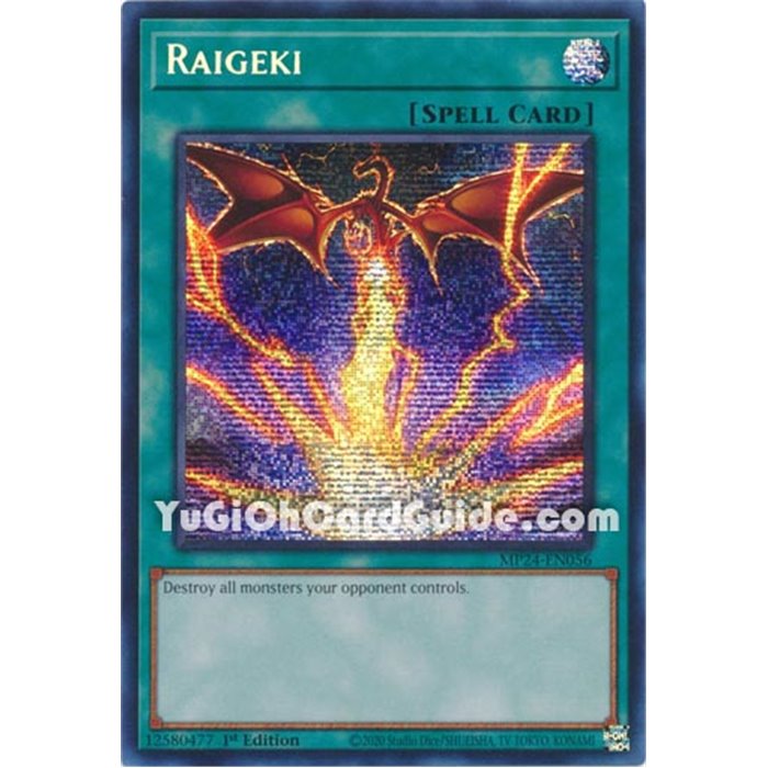 Raigeki (Alternate Art) (Prismatic Secret Rare)