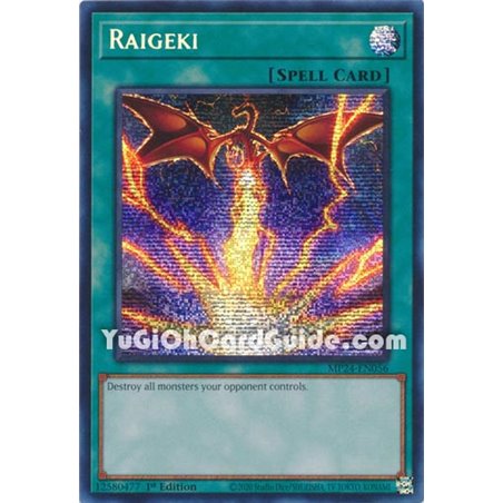 Raigeki (Alternate Art) (Prismatic Secret Rare)