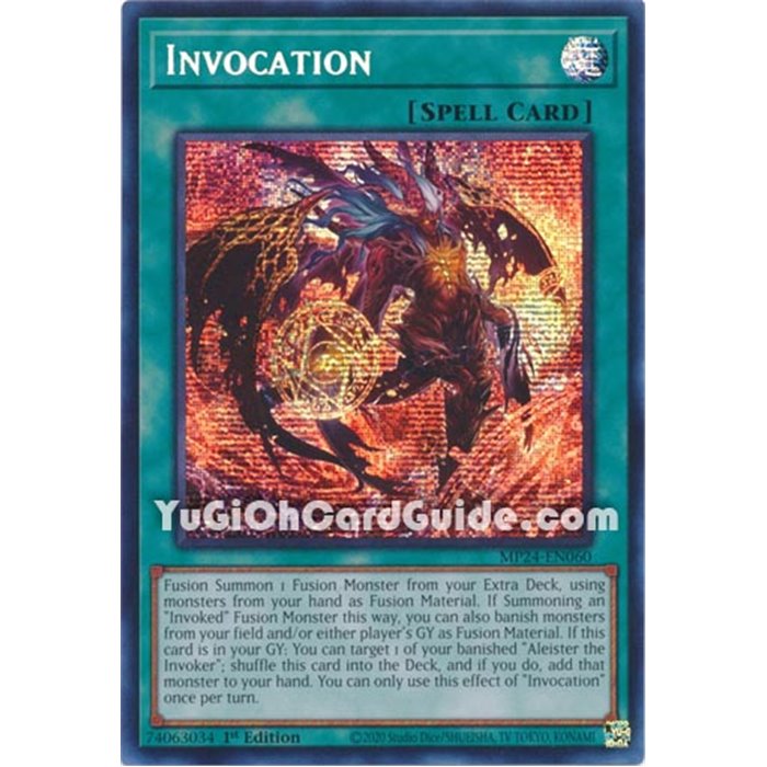 Invocation (Alternate Art) (Prismatic Secret Rare)