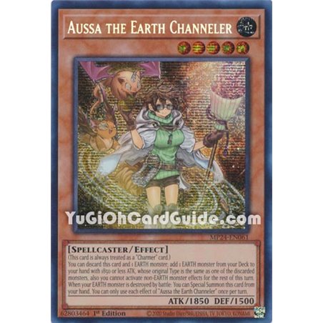 Aussa the Earth Channeler (Prismatic Secret Rare)