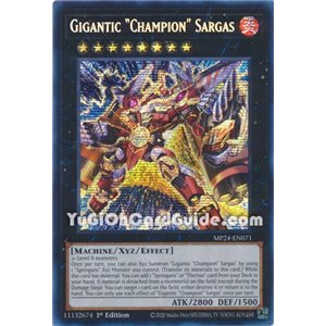 Gigantic "Champion" Sargas (Prismatic Secret Rare)