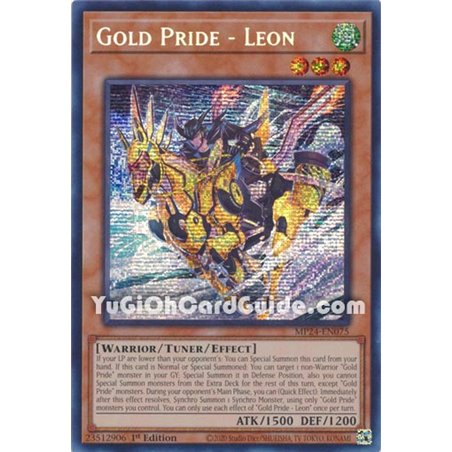 Gold Pride - Leon (Prismatic Secret Rare)