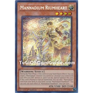 Mannadium Riumheart (Prismatic Secret Rare)