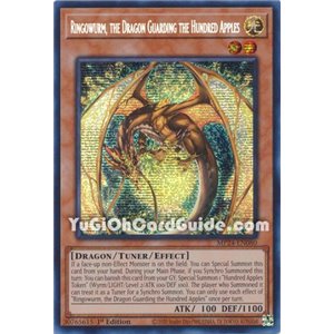 Ringowurm, the Dragon Guarding the Hundred Apples (Prismatic Secret Rare)