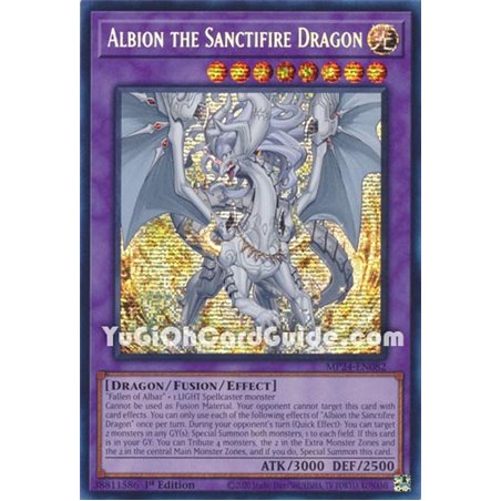 Albion the Sanctifire Dragon (Prismatic Secret Rare)