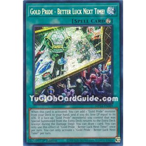 Gold Pride - Better Luck Next Time! (Prismatic Secret Rare)