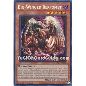 Big-Winged Berfomet (Prismatic Secret Rare)