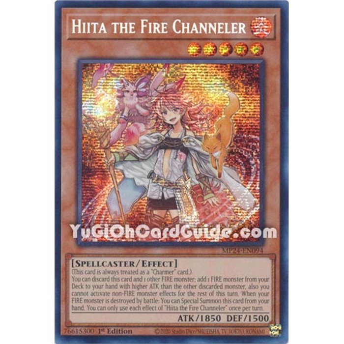 Hiita the Fire Channeler (Prismatic Secret Rare)